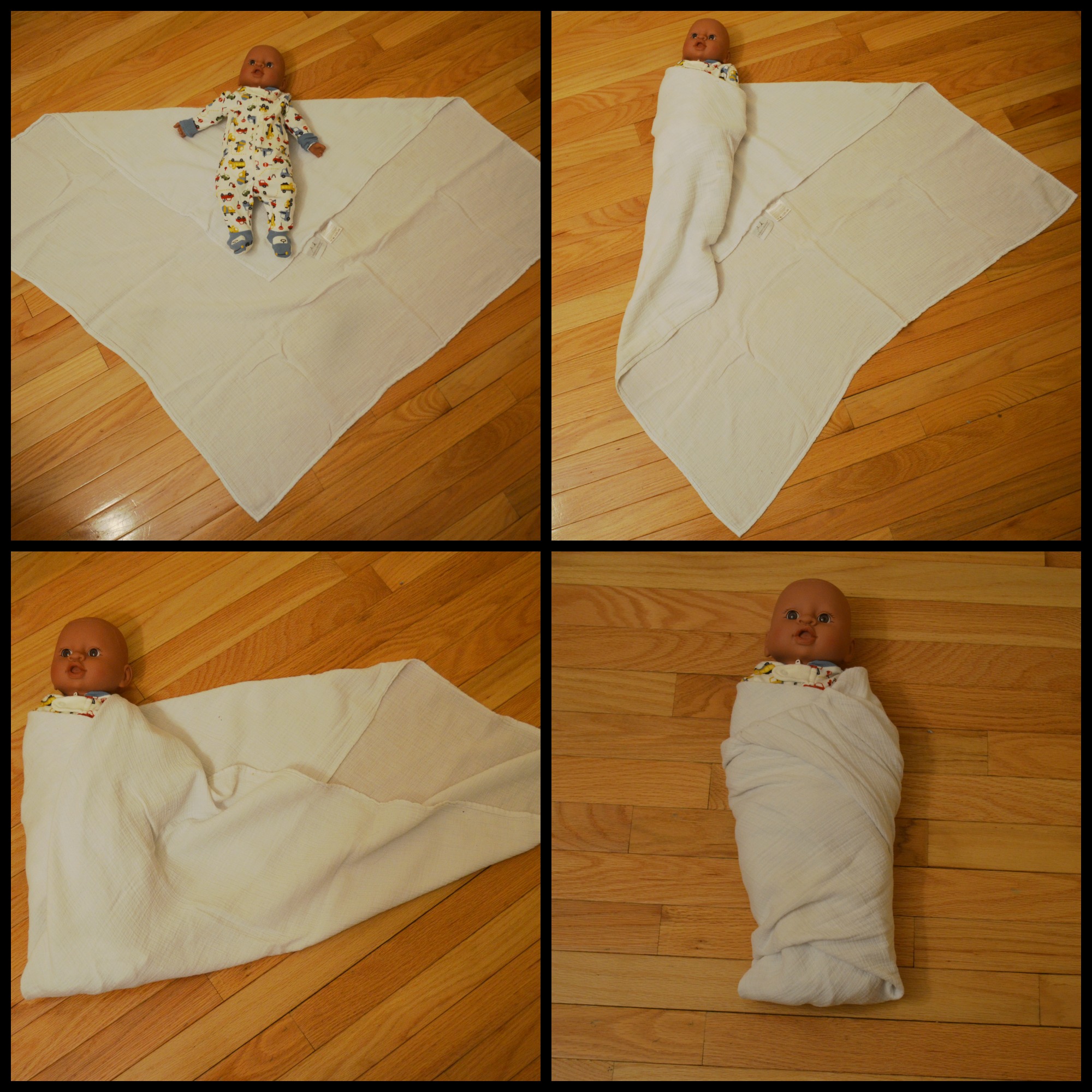 folding swaddle blanket